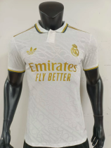 24-25 Real Madrid special edition white Player Version Soccer Jersey