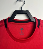 Retro 2019/20 M-U home long sleeve Soccer Jersey