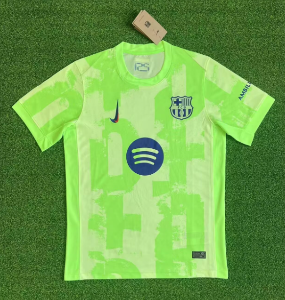 24/25  Barcelona Second away Fan Version Soccer Jersey