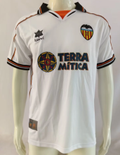 Retro 99/00 Valencia Home Soccer Jersey