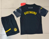 24/25 Dortmund away kids  Soccer Jersey