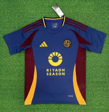 24/25 Rome Second away Fan Version Soccer Jersey