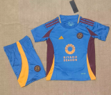 24/25 Rome Second away kids Soccer Jersey