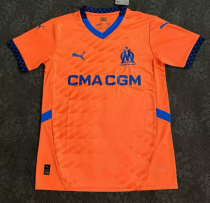 24/25 Marseille  Second away Fan Version Soccer Jersey
