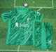 24/25  Liverpool goalkeeper Kids Soccer Jersey