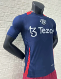24-25 M-U black Training Player Version Soccer Jersey