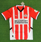 24/25 Eindhoven home Fan Version Soccer  Jersey