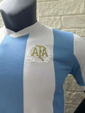24/25  Argentina 50th anniversary edition Player Version Soccer Jersey (3 Stars 3星)