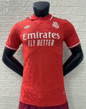 24-25 Real Madrid special edition red Player Version Soccer Jersey