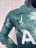 24/25 Tottenham Long Sleeve Second away Player Version  Soccer Jersey