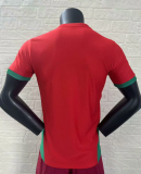 24/25 Morocco Home  Player Version Soccer Jersey