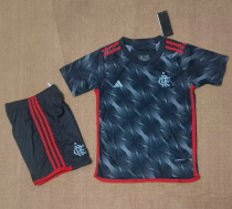 24/25 Flamengo Second away Kids Soccer  Jersey