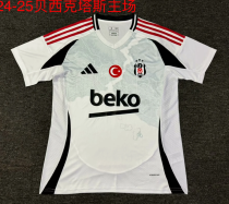 24-25 Beşiktaş home Fans Version Soccer Jersey
