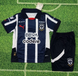 24-25 Monterrey home kids Soccer Jersey