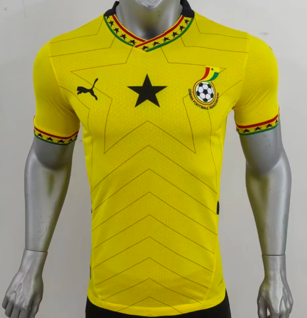 24/25 Ghana away Player Version  Soccer Jersey 加纳