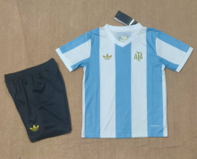 24/25  Argentina kids 50th anniversary edition Soccer Jersey (3 Stars 3星)
