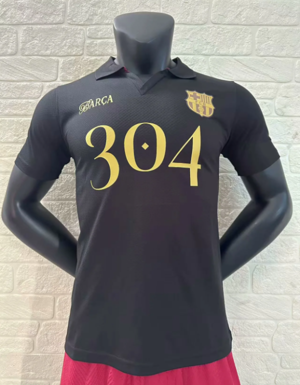 24/25 Barcelona Special Edition black Player Version Soccer Jersey