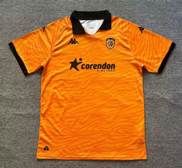 24/25 Hull City Second away Fan Version Soccer Jersey