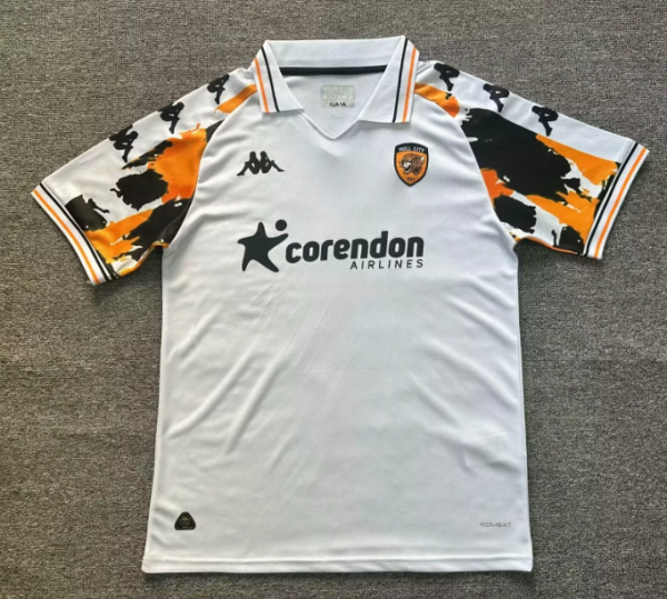 24/25 Hull City away Fan Version Soccer Jersey
