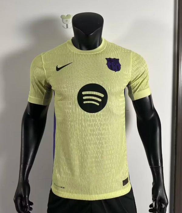25/26 Barcelona away Player Version Soccer Jersey