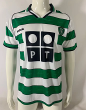 Retro 01/02 Lisbon home Soccer Jersey
