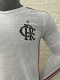24/25 Flamengo Long Sleeve away Player Version Soccer  Jersey