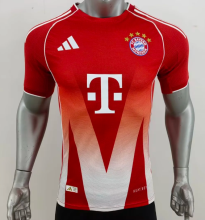25/26 Bayern Munich home Player Version Soccer Jersey