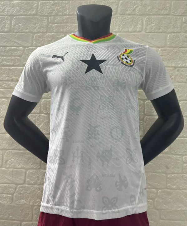 25/26 Ghana home Player Version  Soccer Jersey 加纳