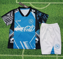 24/25 Napoli training suit kids Soccer Jersey