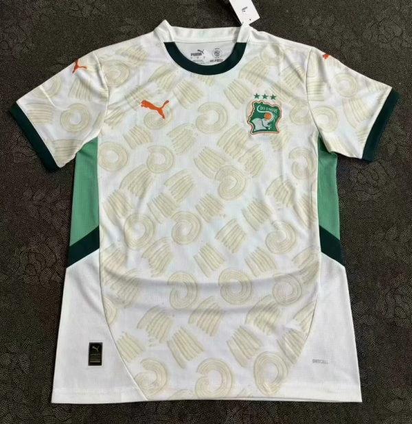 25/26 Ivory Coast away Fans Version  Soccer Jersey 科特迪瓦