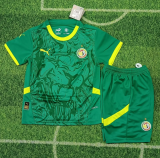 25/26 Senegal away kids Soccer Jersey