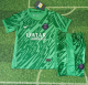 24/25 PSG Green door Kids Soccer Jersey