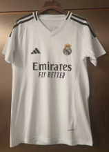 24-25  Real Madrid Home Women Fans Version Soccer Jersey