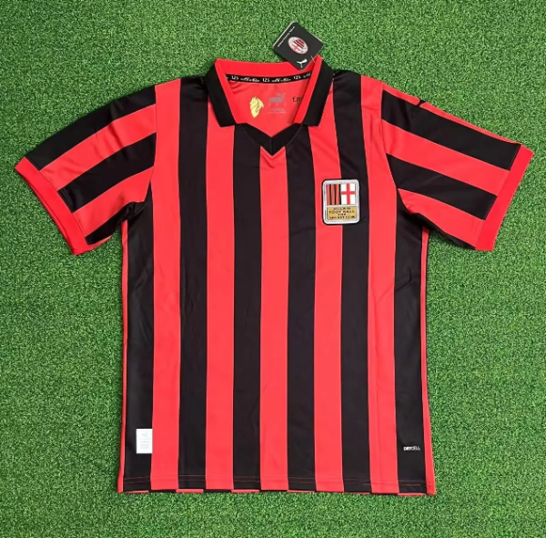 24/25 AC Milan 125th anniversary Fan Version Soccer Jersey