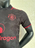 25-26 M-U black Player Version Soccer Jersey