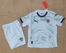 25/26 Portugal away  kids Soccer  Jersey