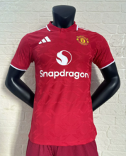 25-26 M-U red Player Version Soccer Jersey