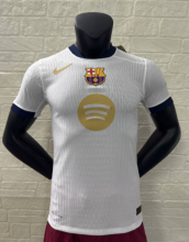 25/26 Barcelona white Player Version Soccer Jersey