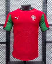 25/26  Portugal home Women Player Version Soccer Jersey