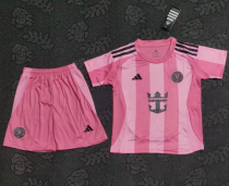 25/26 Miami home Kids Soccer  Jersey