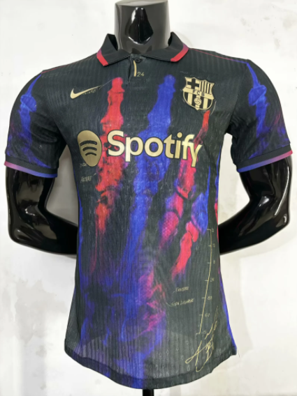 25/26 Barcelona Special edition black Player Version Soccer Jersey
