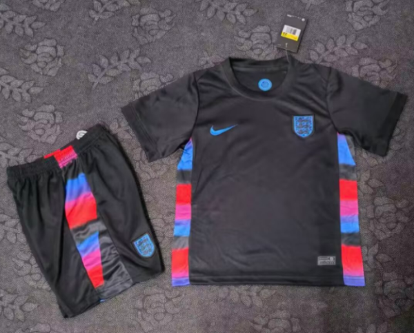 25/26  England  away Kids Soccer Jersey