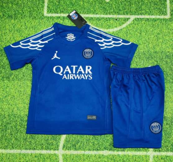 24/25 PSG Third away Kids Soccer Jersey