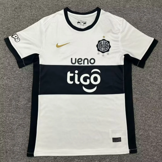 25/26 Olympia home Fan Version Soccer Jersey