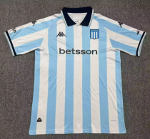 25/26 Racing Club home Fan Version Soccer Jersey