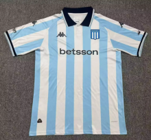 25/26 Racing Club home Fan Version Soccer Jersey