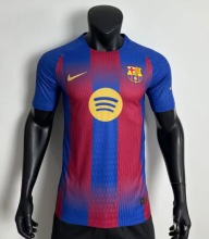 25/26 Barcelona home Player Version Soccer Jersey