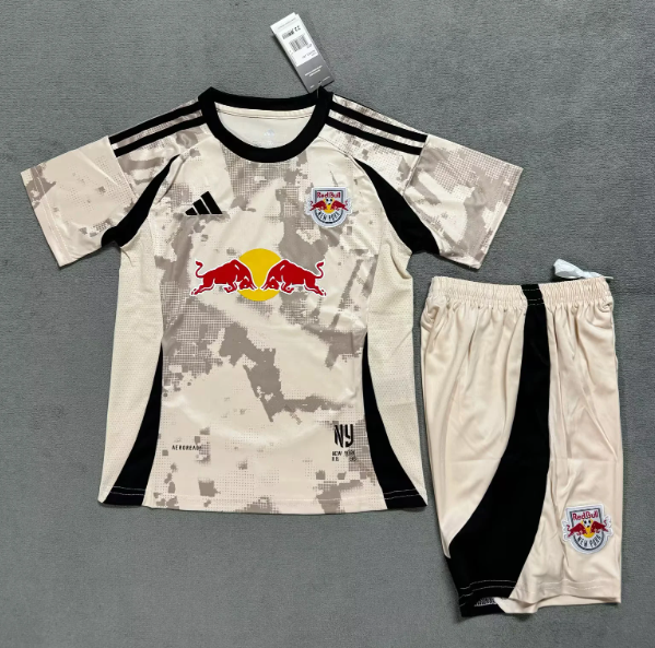 25/26 New York Red Bulls away kids Soccer Jersey