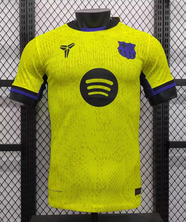 25/26 Barcelona Special edition Player Version Soccer Jersey