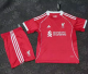 25/26  Liverpool home Kids Soccer Jersey